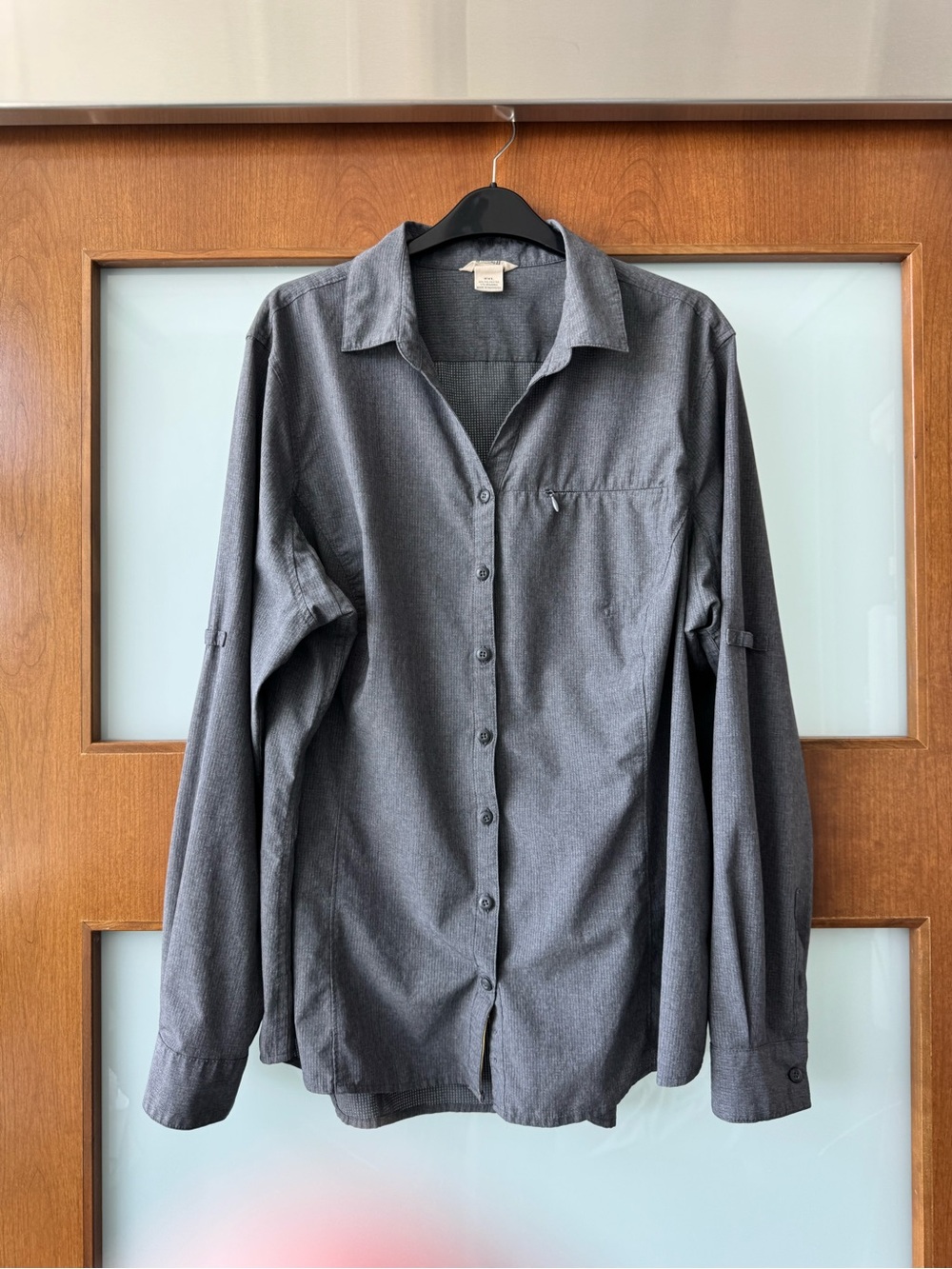 Duluth Trading Co. Quick Dry Long-Sleeve for camping, hiking, outdoor EUC